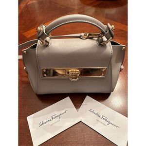 Salvatore Ferragamo mini Sofia crossbody leather bag NWT